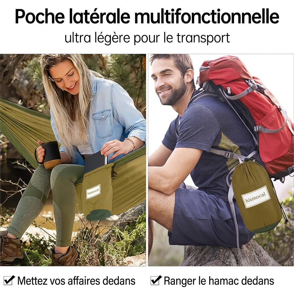 Hamac de Camping Ultraléger – Livraison Maroc ⚡