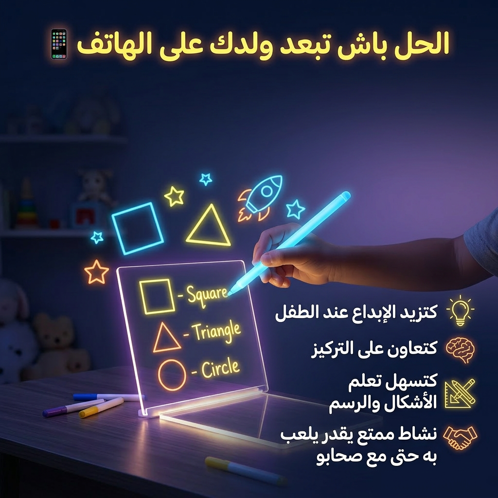 الفرحة فاش كتشوف ولدك كيبدع ويفكر، حسن بألف مرة من الجلوس ديالو قدام التليفون...